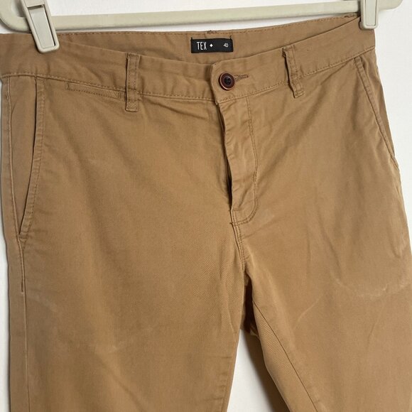 Tex Cotton Stretch Pants (Men’s Eur 40 / IT 46, Brown/Light Caramel)- 32w - Picture 2 of 7